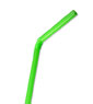 Biodegradable and compostable cutlery: flexible straw made from BioPlastic