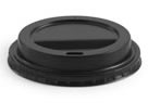 BioCup lid, biodegradable, compostable, black 12oz